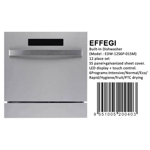 Máy Rửa Bát EDW-12S6P-01SM