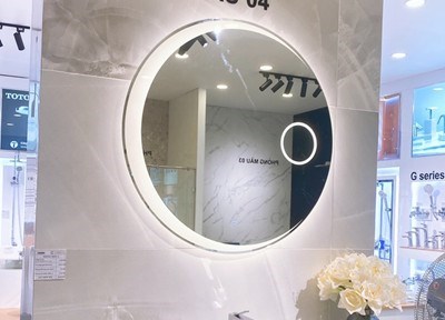 Gương LED trăng khuyết