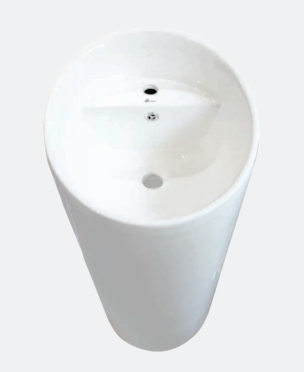 CHẬU RỬA LAVABO LĂNG TRỤ ĐỨNG CAO CẤP LV-186