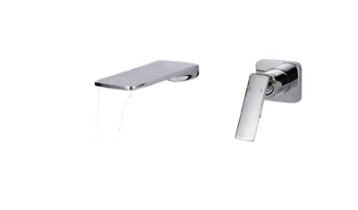 VÒI LAVABO ÂM TƯỜNG CAO CẤP ĐỒNG MẠ CROM/NIKEN VA-003