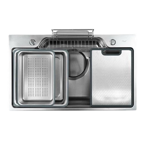 CHẬU BẾP CAO CẤP CRB-8048R