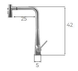 VÒI RỬA BÁT VC-3054