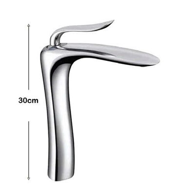 VÒI LAVABO CAO CẤP ĐỒNG MẠ Crom/Niken V-008B
