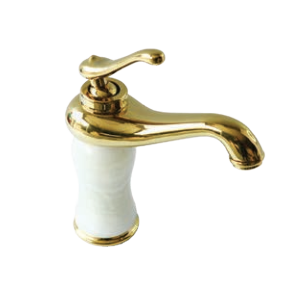 VÒI LAVABO CAO CẤP ĐỒNG MẠ VÀNG V-228A