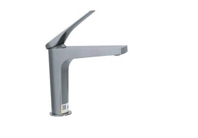 VÒI LAVABO CAO CẤP ĐỒNG MẠ PVD MÀU XÁM V117-GB