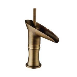 VÒI LAVABO CAO CẤP ĐỒNG MẠ GIÁ CỔ V-123A