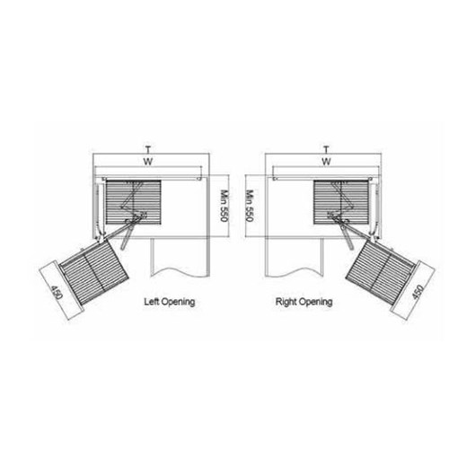 GÓC XOAY LIÊN HOÀN-FSMC-90SR-304