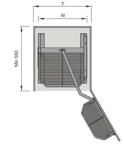 TỦ KHO CHỨA ĐỒ KHÔ 2 TẦNG 4 KHAY-CÁNH MỞ-FS-502S-VIP