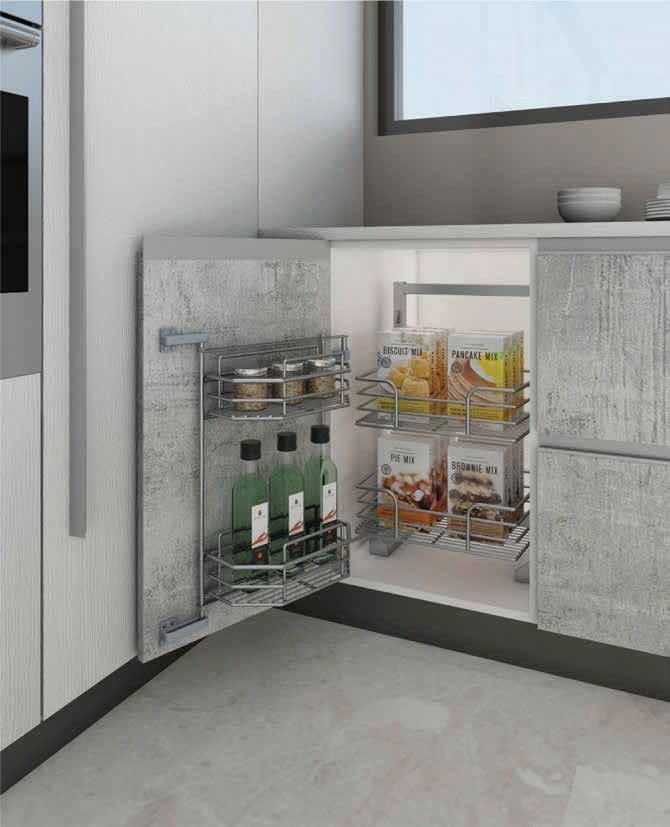 TỦ KHO CHỨA ĐỒ KHÔ 2 TẦNG 4 KHAY/CÁNH MỞ-FS-502SPN