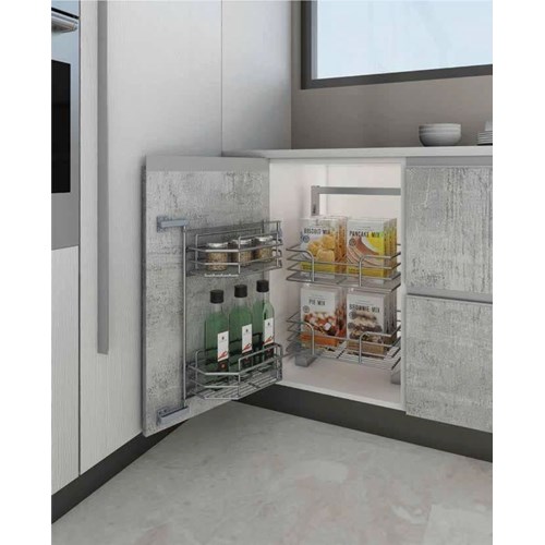 TỦ KHO CHỨA ĐỒ KHÔ 2 TẦNG 4 KHAY/CÁNH MỞ-FS-502SPN