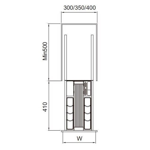 GIÁ ĐA NĂNG TỦ DƯỚI-FSDN-400-OV